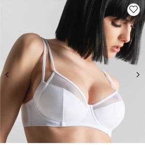 NWOT Maison Close Pure Tentation Push Up Bra 34B White